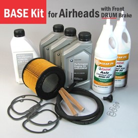 Full Service BASE Kit for Airheads, 1970-'76 - Front Drum Brake