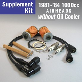 Full Service Supplement Kit for 1981-'84 1000cc WITHOUT Oil Cooler