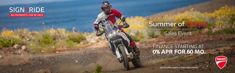 Summer of Ducati Sales Event
