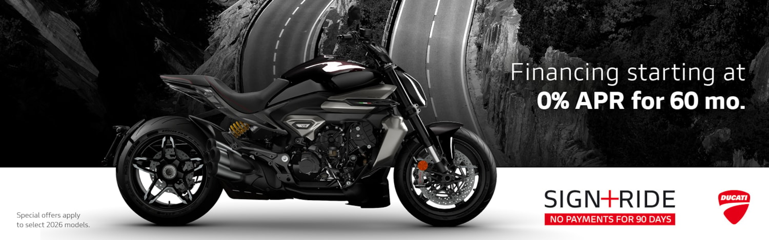 Current Factory Incentives from Ducati