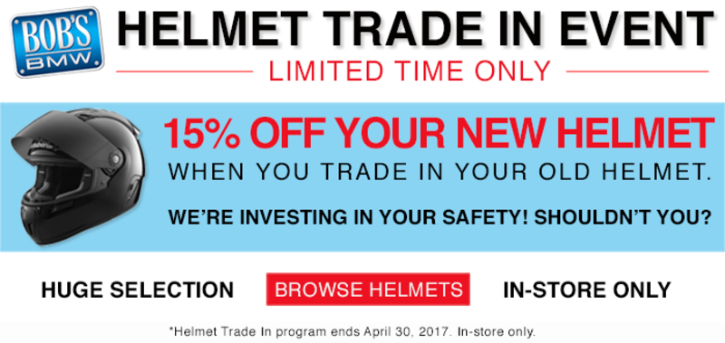 Helmet Trade In Event
