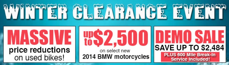 Winter Clearance at Bob’s BMW!