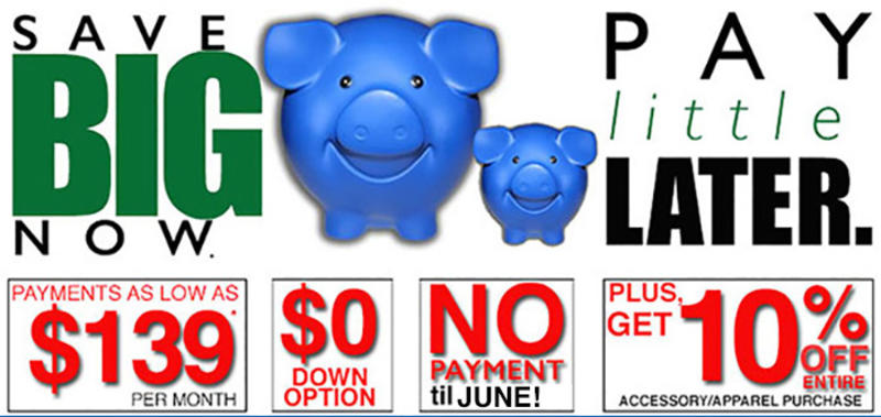 No Payments til Spring!