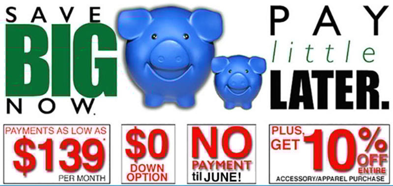 No Payments til Spring!