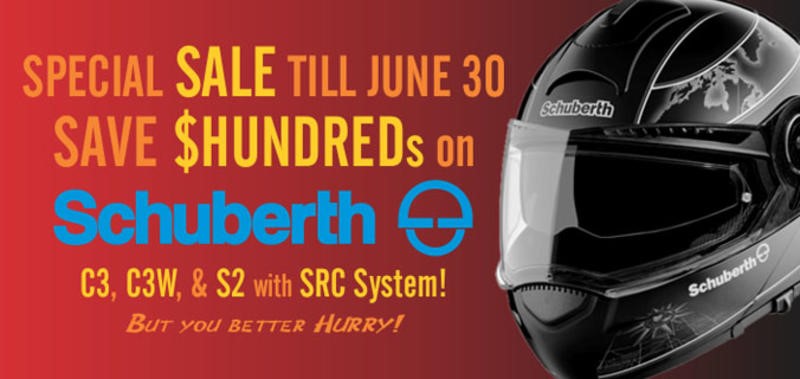 Special Sale on Schuberth!