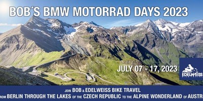 Bob's BMW Motorrad Days Tour 2023