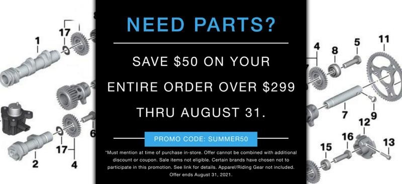 $50 Parts Coupon