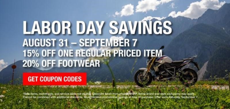 Labor Day Savings