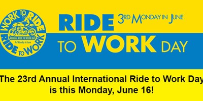 23rd Annual Ride to Work Day