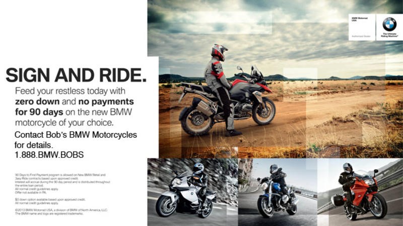 BMW Motorrad Makes BMW Motorcycles Affordable For All