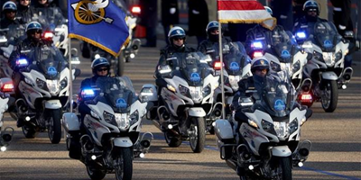 BMW Motorrad R 1250 RT-P featured in Presidential Inauguration Parade