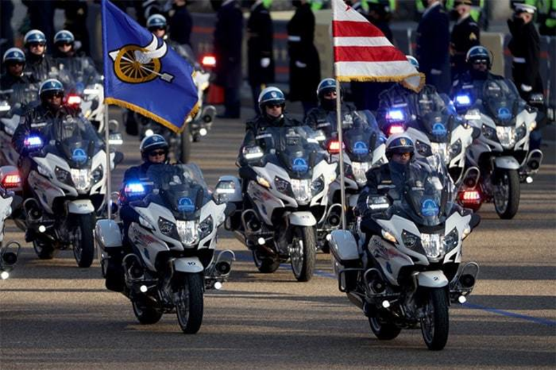 BMW Motorrad R 1250 RT-P featured in Presidential Inauguration Parade