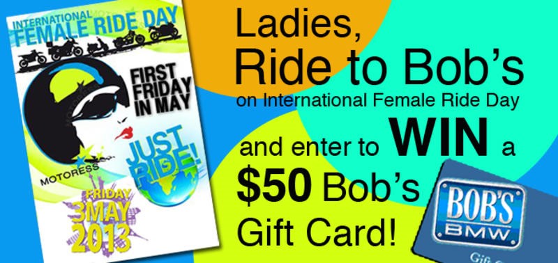 Ride to Bob’s on International Female Ride Day