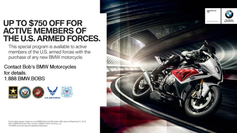 2014 BMW Motorcycle Sales Programs