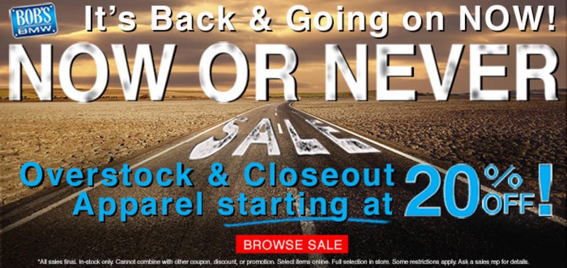 Now or Never Sale is Back &amp; Starts TODAY!