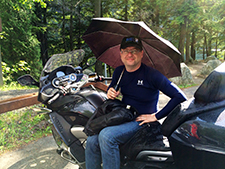 Artur Kustusch, Davidsonsville, MD with his 2014 R1200RTW. 