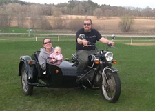 Sienna's first sidecar ride (2)