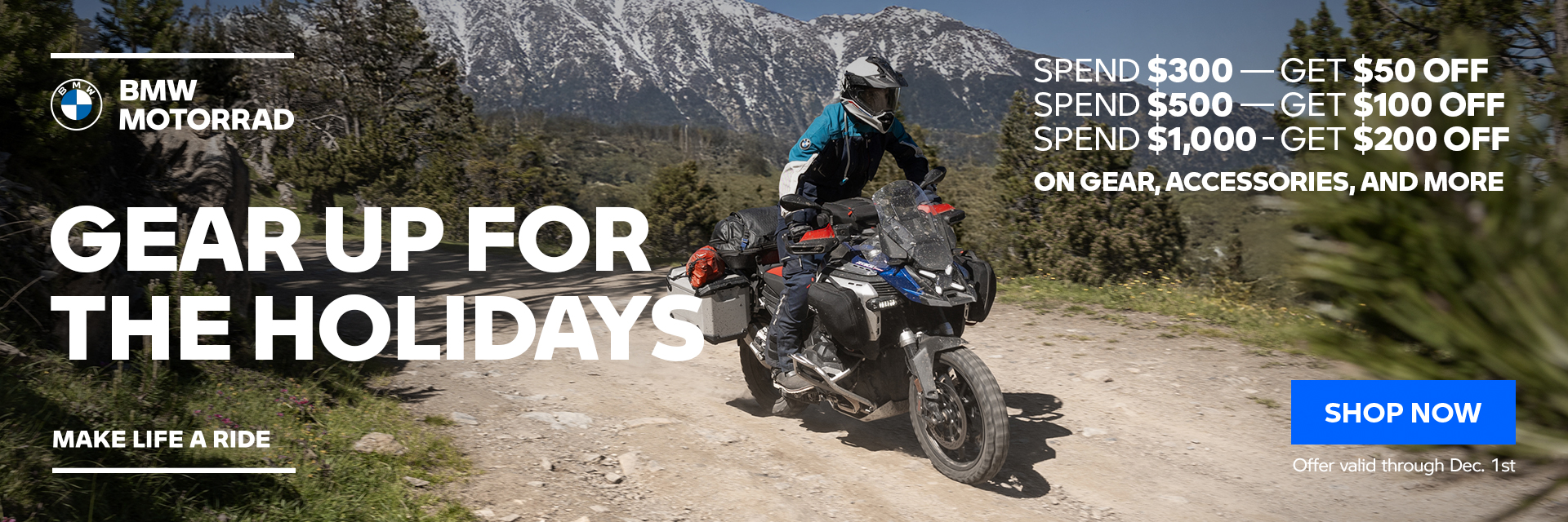 Gear Up For The Holidays with BMWs Black Friday Sale