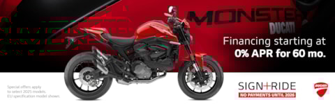 Current Factory Incentives from Ducati