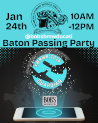 WRWR Baton Passing Party @bobsbmwducati