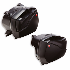 Plastic Side Panniers for Ducati Multistrada
