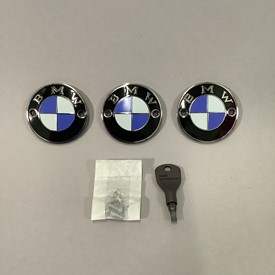 BMW Motorrad 100 Years Roundels, Set of 3