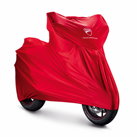 Ducati Indoor Bike Canvas Cover for Hypermotard 950, 950SP, and 950 RVE