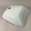 Top Case Lid Cover Bright White for BMW 30L Top Case