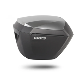 SHAD SH23 Aluminum Look SIde Cases