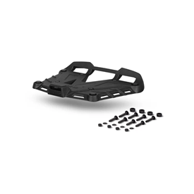 SHAD Black Aluminium Mounting Plate + Screws