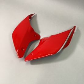 Pair of Tail Cover Fairings with Italian Flag for Ducati V2/V4/Streetfighter