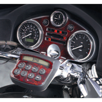 ZTechnik Burlwood Gauge Panel Trim for BMW R1200CL/CLC