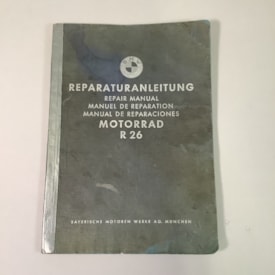 Original Repair Manual for BMW R26 - 3 Languages