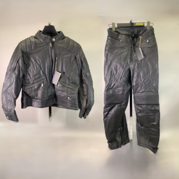 Matching BMW Genuine Leather Jacket and Pants 12R/W42