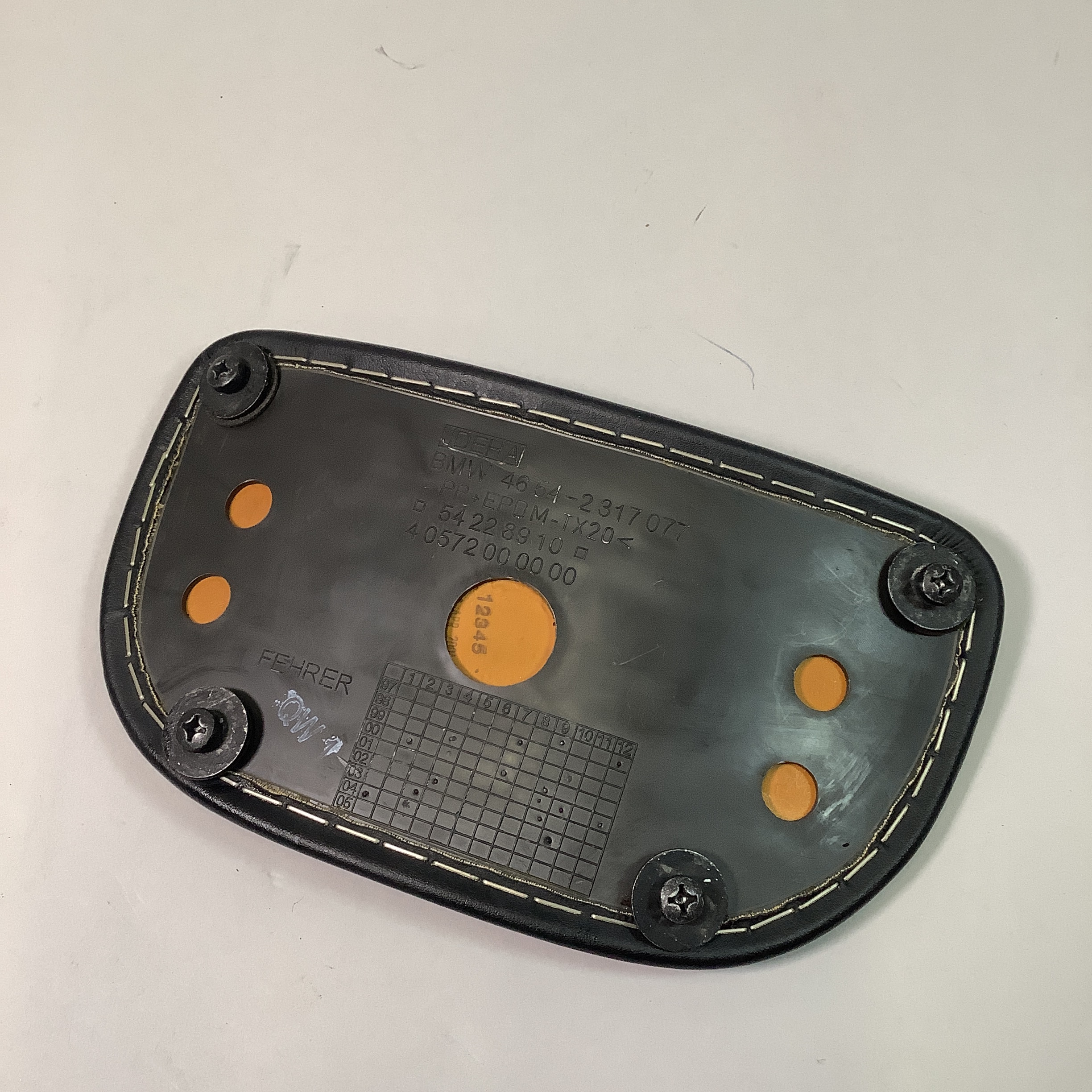 Backrest Pad for 33L Top Case on R1100/1150RS/RT | Bob’s Motorcycle’s ...