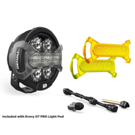 Denali D7 PRO Multi-Beam Driving Light Pod with Modular X-Lens System