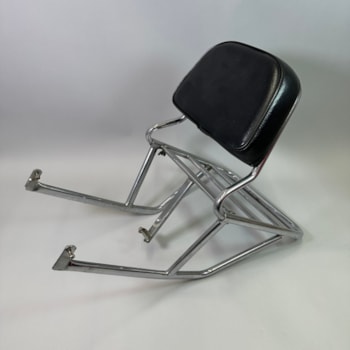 Vintage AMCO Luggage Rack with Backrest