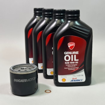 Oil Change Kit for Ducati 821, 937, 939, 950, 1200 & 1260cc Models