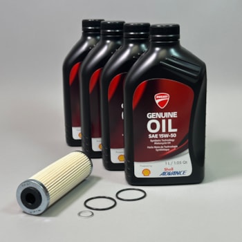 Oil Change Kit For Ducati Diavel V4, Multistrada V4, Panigale V4, & Streetfighter V4 Models