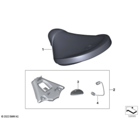BMW Solo Seat Mounting Plate