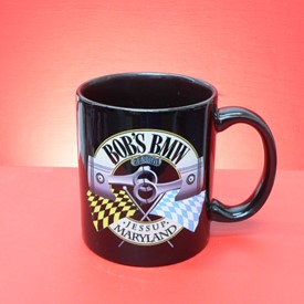 Bob's Pistons & Flags Mug