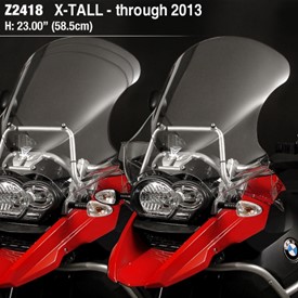 ZTechnik VStream Touring Screen - R1200GS Adv (->'13) X-Tall