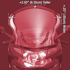 ZTechnik VStream Touring Screen - K1200/1300GT, Tall Clear