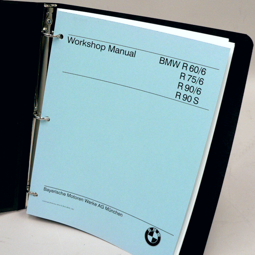 BMW Repair Manual - R60/6, R75/6, R90/6, R90S, Repro | Bob's