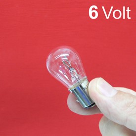 6 Volt Brake and Tail Light Bulb, 20/5W