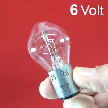6 Volt Headlight Bulb, 35/35W