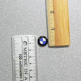BMW Emblem, 16mm - Cloisonne Enamel