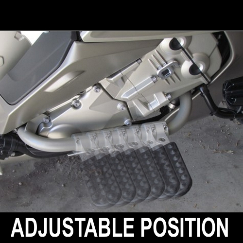 Ilium Works Highway Pegs for Engine Guard System, K1600GT/GTL Bob’s