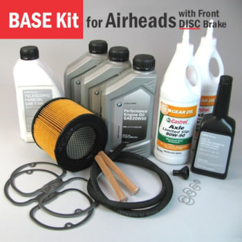 Full Service BASE Kit for Airheads, 1974-'80 - Front Disc Brake