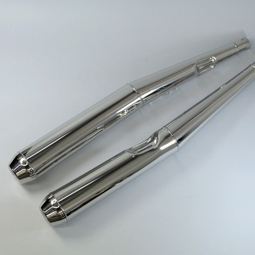 Keihan Stainless Steel Mufflers (1974-1984) | Bob's Motorcycle's